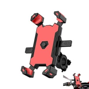 Uchwyt na telefon do roweru,Obracany o 360° uchwyt na telefon do motocykla | Klips na kierownicę do skutera rowerowego, zacisk do telefonu komórkowego do wózka, wózek na zakupy Jasufud
