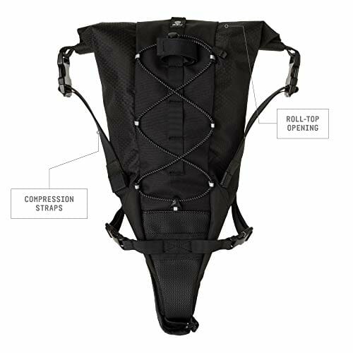 AGU Seat-Pack Torba na siodełko rowerowe, torba na siodełko 10 l, wodo - obrazek 6