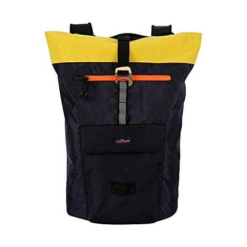 TOURBON Wodoodporny nylonowy rower pojedynczy bagażnik plecak na lapto - obrazek 9