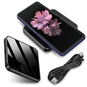 NAmobile Qi szybka ładowarka indukcyjna kompatybilna z Samsung Galaxy Z Flip 3 / Fold 3 / Fold 2 Fast Wireless Charger uniwersalna stacja szybkiego ładowania 15 W