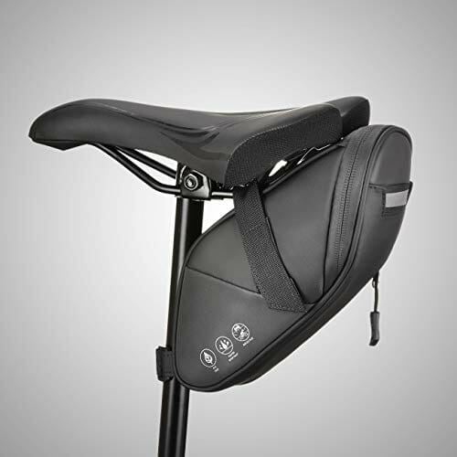 Torba na siodełko rowerowe z odblaskową wodoodporną torbą rowerową, od - obrazek 2