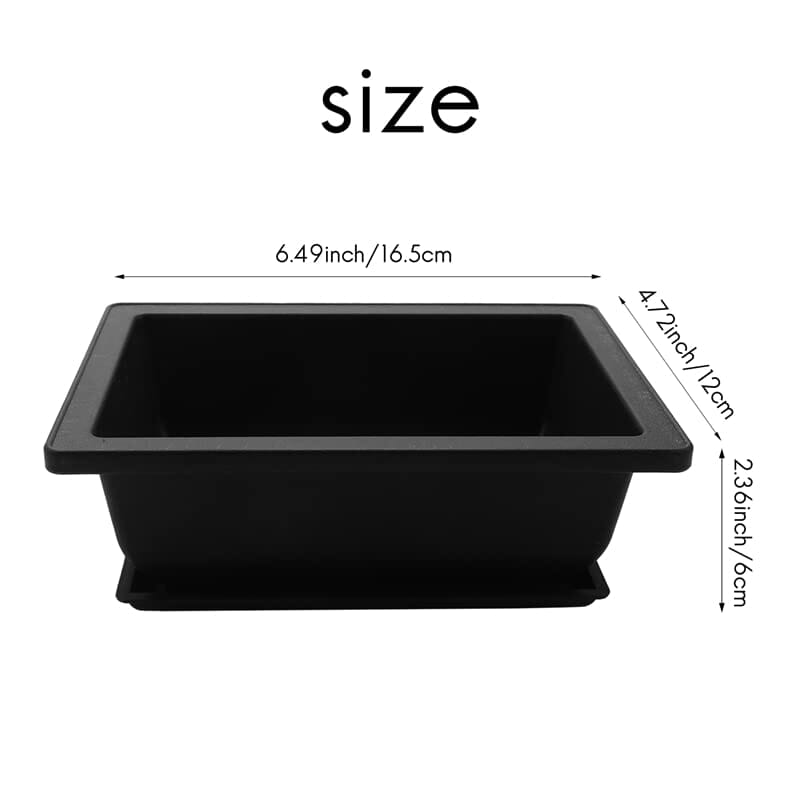 6 opakowań bonsai doniczki treningowe z tacą z tworzywa sztucznego bon - obrazek 2