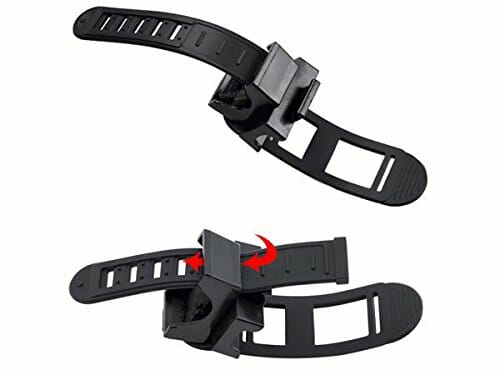 System-S Uchwyt na światło rowerowe, czarny, mocowanie uchwytu na latarkę - obrazek 3