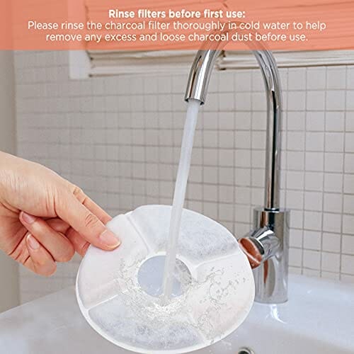 Bigqin 8 szt. filtr fontanny dla kota, fontanna do wody dla zwierząt domowych z żywicą i filtrami z węglem aktywnym do automatycznego dozownika wody fontanny do picia - obrazek 3