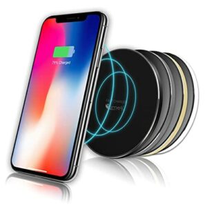Bezprzewodowa ładowarka WiFi Bezprzewodowa Ładowarka Indukcyjna Certyfikat Qi C1 10W Pad Szybkie Ładowanie Kompatybilny iPhone 13 AirPods Smartphone Samsung S21 Huawei Motorola Nokia Xiaomi Redmi