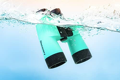 Wodoszczelna Lornetka Pływająca Discovery Breeze 7x50 Marine o Powiększeniu 7 Razy, z Pryzmatami w Układzie Porro i z Układem Optycznym w Pełni Pokrytym Powłoką, Jasnoniebieska - obrazek 8