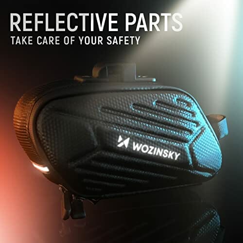 Wozinsky torba rowerowa pod siodełko, wodoodporna torba, torba na siod - obrazek 3