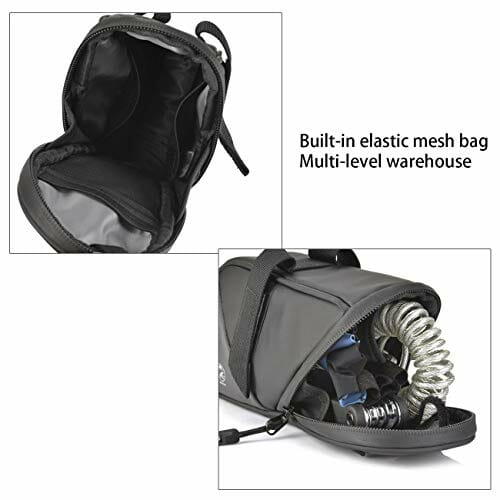 Torba na siodełko rowerowe z odblaskową wodoodporną torbą rowerową, od - obrazek 5