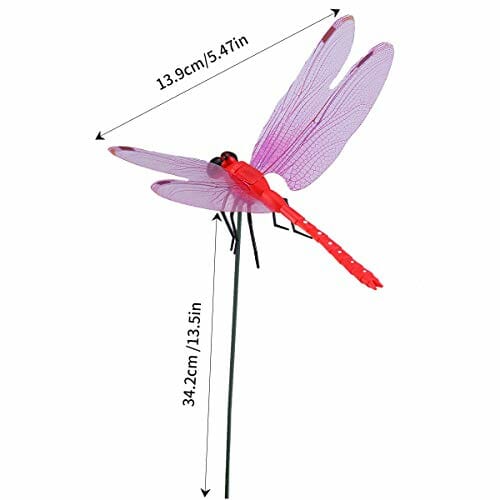 10 sztuk kolorowych waczek ogrodowych, ozdoby na patio do wazonu na kw - obrazek 6