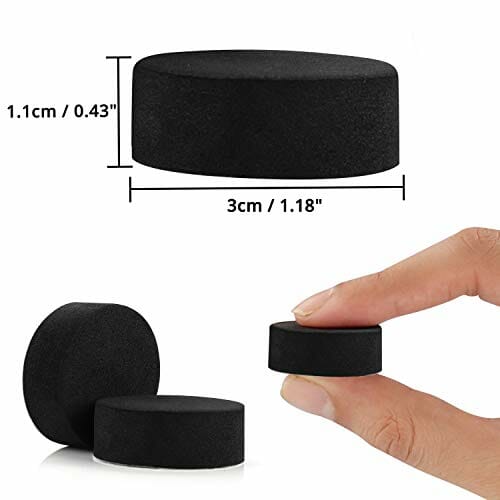 Belle Vous Niewidoczne Nóżki do Doniczek (50 Szt.) - Wsporniki do Doniczek - Antypoślizgowe z Samoprzylepnymi Podkładkami do Średnich i Dużych Donic - Podkładki do Roślin Wewnętrznych i Zewnętrznych - obrazek 8