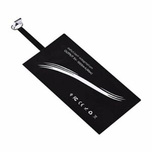 Odbiornik bezprzewodowego ładowania Qi typu C USB C, bezprzewodowy odbiornik ładowarki do smartfona z interfejsem typu C, taki jak Android dla Sony Xperia E5, Z5, dla Samsung J3, J5, dla Galaxy S7, dla Huawei Mate 8, P10 Lite itp.