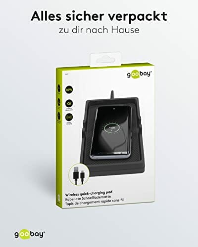 goobay 60741 Qi podkładka ładująca, indukcyjna stacja ładująca, bezprz - obrazek 4