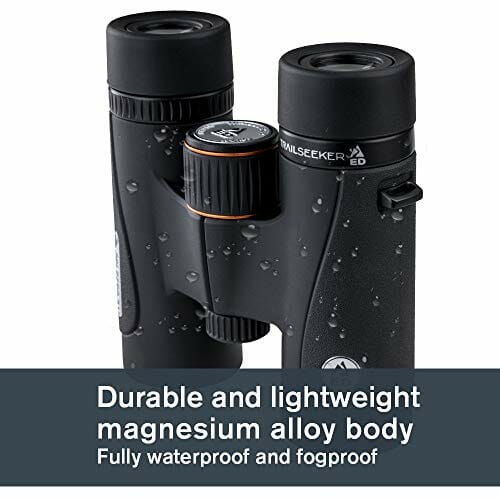 Celestron 71403 TrailSeeker ED 10 x 32 Roof Prism Binocular, Fully Bro - obrazek 13