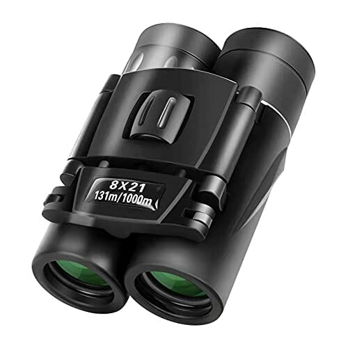 Qiaonato Lornetka dla dorosłych i dzieci, 8 x 21, mała lornetka, lekka lornetka do obserwacji ptaków, mistrzostw świata w piłce nożnej, wędrówek, polowań, zwiedzania polowań, nakłuwania polowego - obrazek 2