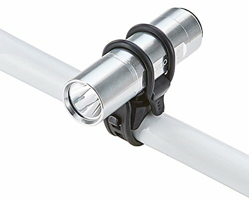 Prophete Unisex Prophete Holder til lommelygte og batterilys | 360° obrotowy silikonowy uchwyt uniwersalny, czarny, rozmiar M EU - obrazek 4