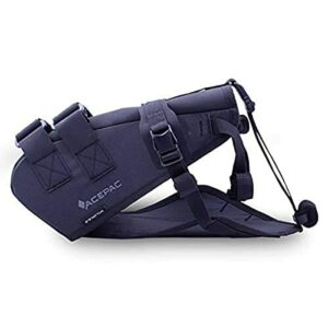 ACEPAC Saddle Harness uchwyt do torby na kierownicę, czarny, jeden rozmiar
