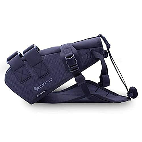ACEPAC Saddle Harness uchwyt do torby na kierownicę, czarny, jeden rozmiar