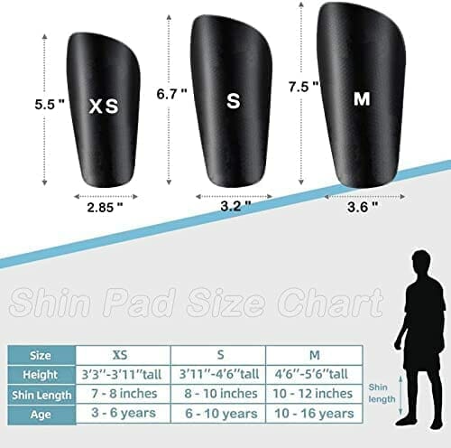 TOFFCAEA Piłka nożna Dziecko, zderzaki piłkarskie człowiek, Dzieci Młode Dorosłych Piłka Nożna Elastyczne,Bezpieczne i Wygodne Pułki Ochronne Nogi - obrazek 7