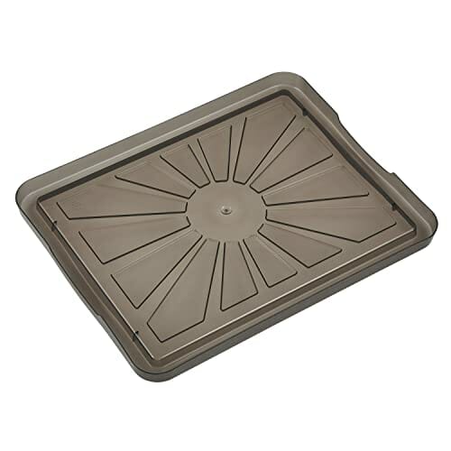 keeeper Pokrywa do pudełka do przechowywania Franz, 35 x 27 cm, do wielopoziomowego pudełka M, Franziska, przezroczysta, kryształowa szara - obrazek 5