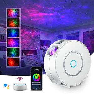 SUPPOU Projektor LED Alexa Starry Sky, inteligentne światło nocne 3D G