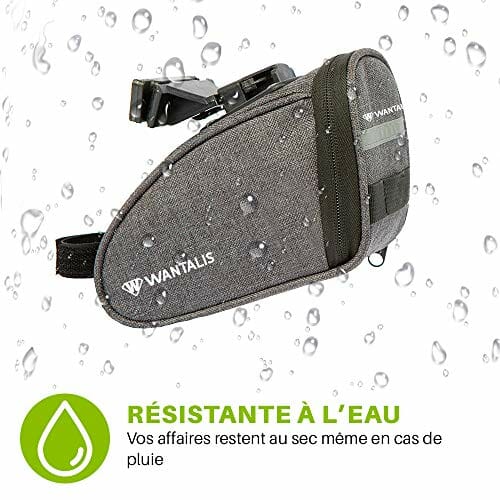 Wantalis Sakwa Velo Siodełko Mieszane Dorośli, Szary, Jeden rozmiar - obrazek 5