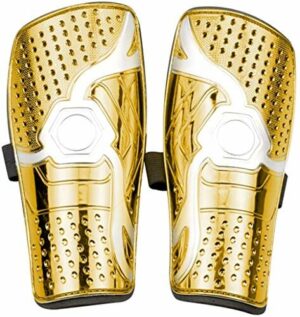 Ochraniacze na golenie dla dzieci, młodzieży, dla dorosłych, galwanizowane, kolor przeciwkolizyjny, zapewniają kompleksową ochronę nóg Twoich dzieci w wieku 6-15 lat