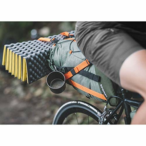 Birzman Unisex's Packman torba na siodełko podróżne, zielona, pomarańczowa, czarna, jeden rozmiar - obrazek 5