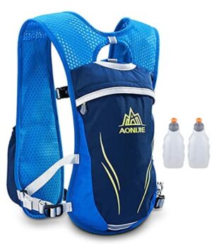 LOVARTS BEAUTY Lekki plecak o pojemności 5,5 l z nawodnieniem kamizelka outdoorowa do maratonera szlaków bieganie wyścig