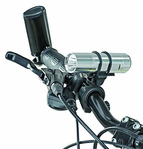 Prophete Unisex Prophete Holder til lommelygte og batterilys | 360° obrotowy silikonowy uchwyt uniwersalny, czarny, rozmiar M EU - obrazek 3