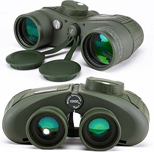 Lornetka morska, 10 x 50, wodoszczelna, odporna na mgły, obiektyw BAK4 - obrazek 7