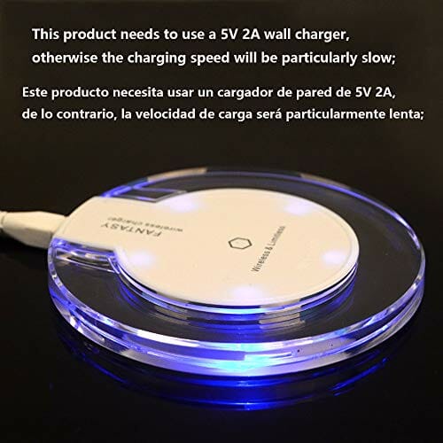 Bezprzewodowa ładowarka (biała), bezprzewodowa podkładka ładująca Qi odbiornik dla 7 Plus 7 6 Plus 5s 5c, Galaxy S7 S6 Edge, Nexus 4/5/6 i wszystkich urządzeń z obsługą Qi - obrazek 3