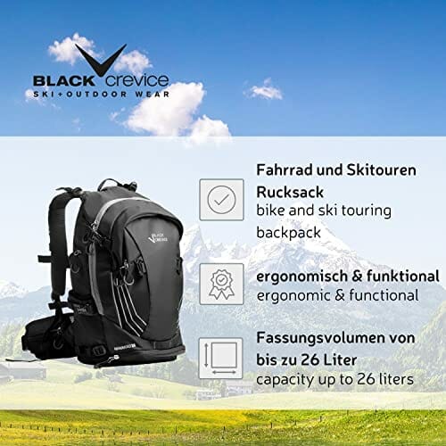 Black Crevice plecak Uniseks manakau - obrazek 11