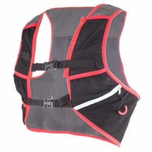 Joluvi Unisex Ultralight Pro Vest Torba Kurtka, Czerwony/Czarny, One Size, Czerwony/Czarny, rozmiar uniwersalny
