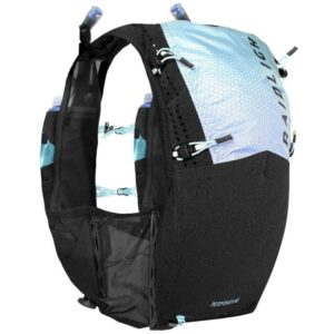 RaidLight Plecak RESPONSIV 6L W (195g) + 2 Flask 600 ML Czarny/Różowy AH 2021