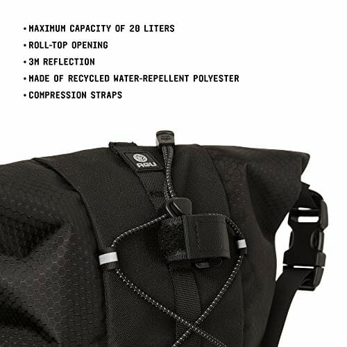 AGU Seat-Pack Torba na siodełko rowerowe, torba na siodełko 10 l, wodo - obrazek 8