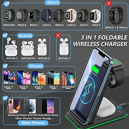 CAVN Ładowarka Kompatybilny z Fitbit Versa 3 / Fitbit Sense Charger, zamiennik kabla ładowania USB ładowarka do smartwatcha Versa 3 - obrazek 8