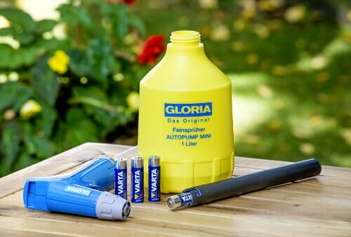 Gloria AutoPump Mini opryskiwacz precyzyjny, opryskiwacz do chwastów, - obrazek 2
