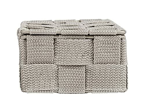 WENKO 22572100 Organizer Adria mini z pokrywką Taupe - Aufbewahrungsbo - obrazek 7