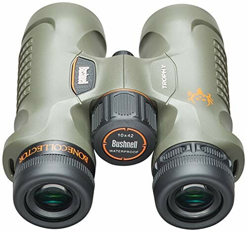 Bushnell - Trophy - 10 x 42 - zielony - pryzmat dachowy - w pełni ulepszony - wodoodporny - obserwacja ptaków - podróże - dzikie zwierzęta - na zewnątrz - lornetka - 334210 - obrazek 5