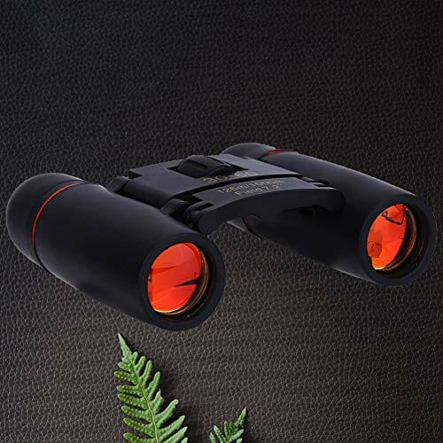 lornetka najlepsza mini lornetka z soczewką do obserwacji ptaków, przenośna lekka metalowa teatr koncertowy, gra sportowa polowanie pole widzenia, W zestawie mężczyźni kobiety i dziecko - obrazek 5