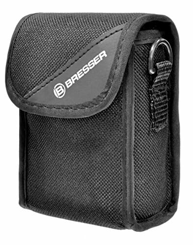 Bresser Lornetka Hunter 10 x 25 kompaktowa lornetka z wielowarstwowym uszlachetnieniem i wyrównaniem dioptrii, łącznie z paskiem do noszenia i torbą transportową - obrazek 6