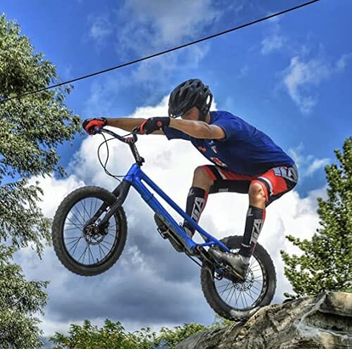 TLA TROOPS LEGEND RACING APPAREL Ochraniacz goleni krzyż do użytku amatorskiego i zawodowego | ochrona bmx dla mężczyzn | sprzęt Mbt | Ochraniacze na golenie MTB - obrazek 2