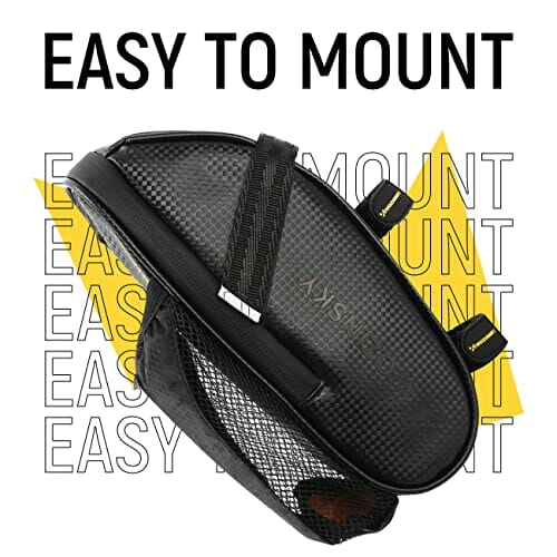 WOZINSKY torba podsiodłowa, torba rowerowa, wodoodporna torba podróżna - obrazek 5