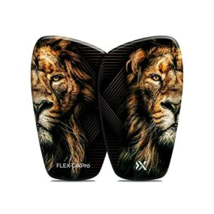 GEARXPRO SPORTS Flex-GXPro - Elastyczne zderzaki - Maksymalna ochrona +20% - Ultra Lekki 55 gramów - Lew - Rozmiar S