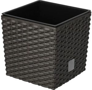 KOTARBAU® Doniczka 170 mm ozdobna doniczka z wewnętrzną doniczką do uprawy roślin Umbra