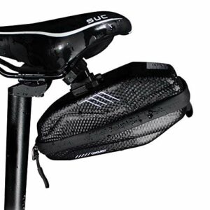 Torba podsiodłowa rowerowa, wodoszczelna pod siedzeniem, torba do przechowywania do rowerów górskich, torba podsiodłowa, EVA PU, torba na narzędzia do naprawy roweru, torba z odblaskowymi paskami