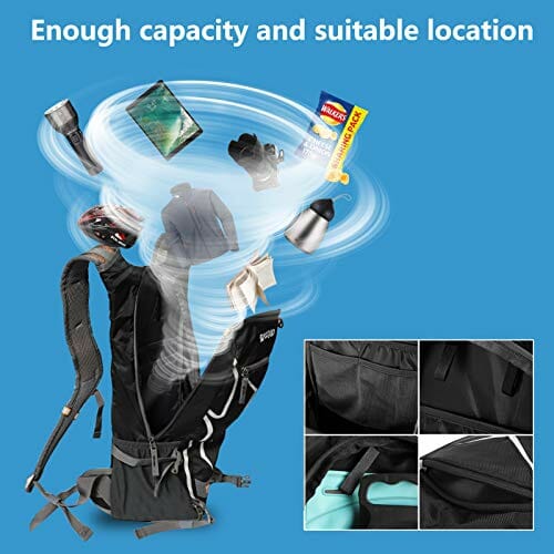 Plecak Rowerowy 20L/25L/30L (9 Kolorów), Wodoszczelny, Ultralekki, Dla - obrazek 5