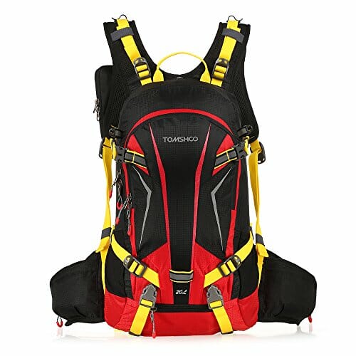 TOMSHOO Plecak 20 l Uniseks Tomshoo 20 l Sac De Randonnée Ultraléger Respirant Imperméable Avec Housse De Pluie Pour Vélo Randonnée Équitat