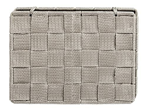 WENKO Adria Taupe Kosz do przechowywania z pokrywką, polipropylen, 19 - obrazek 2