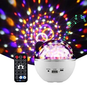 Lampka nocna do projekcji gwiaździstego nieba dla dzieci, z pilotem do